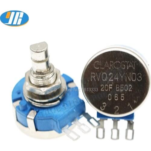 10pcs RVQ24YN03 5K potentiometer Round the racing potentiometer arcade game machine coin game accessories