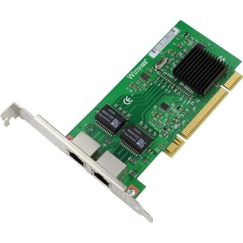WY546T2 PCI Dual - port gigabit NETWORK card ESXI server VLAN convergence 82546 dimension ROS