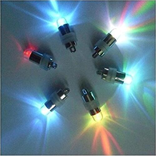 10 pcs/lot Core of Wedding Lanterns Balloon Flowers Mini LED Lights Warm White Tiny Led Light Bulb Vase Lighting