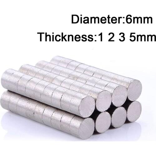 10pcs SmCo Magnet 6x1mm 6x2mm 6x3mm 6x5mm High Temperature Resistant 350 Degree Super Strong Magnet