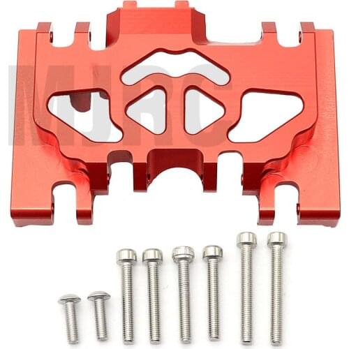 AJRC TRAXXAS TRX-4 #8238 Metal Aluminum Medium Gear Box Chassis Gear Box Base TRX4 Defender Bronco G500 K5 Blazer