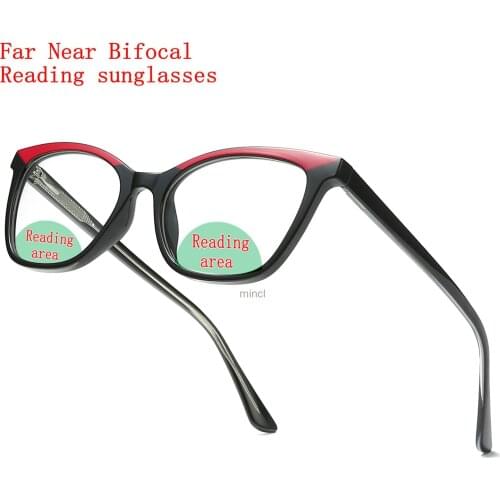 Bifocal Reading Glasses For Men Women Computer Optical Eyeglasses Hyperopia Transition Photochromic Reading Glasses Eyewear NX