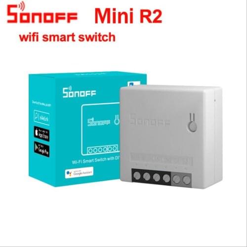 Dual Control Wi fi Smart Home Timer DIY Mod Dreaker Easy To Micro Link Sonoff Mini R2