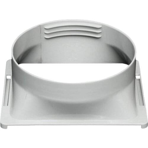 Air Conditioner Exhaust Hose Interface, Portable Home Mobile Air Conditioner Body Fitting Connector, Square 15cm