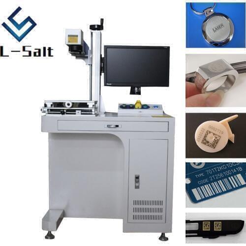 Laser printer 2 Year Warranty Desktop Fiber Laser Small Metal Cutting Machines Jewelry Laser Marking