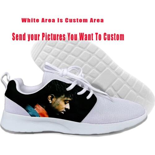 2019 Hot Cool Fashion New Summer Handiness Casual Harajuku Shoes 3D Print For Man Woman Hip Hop Rap Music Rock 21savage