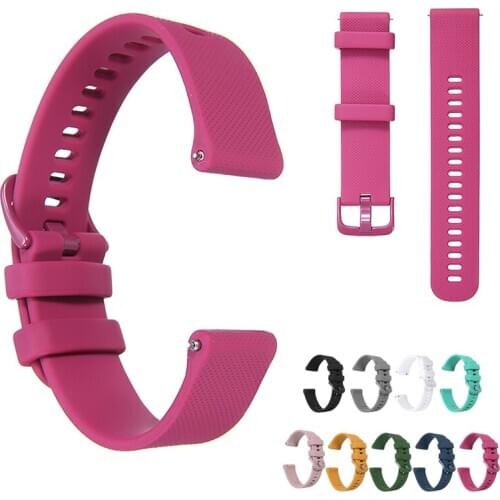Sport Silicone Strap For POLAR ignite/Vivomove3/Forerunner245/Huawei Watch2 Wrist Band Smart Watch Breathable Replacement Strap