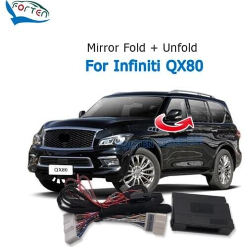 Forten Kingdom Car Side Auto Rear Mirror Folding System Module For Infiniti QX80 Rear View Mirror fold unfold