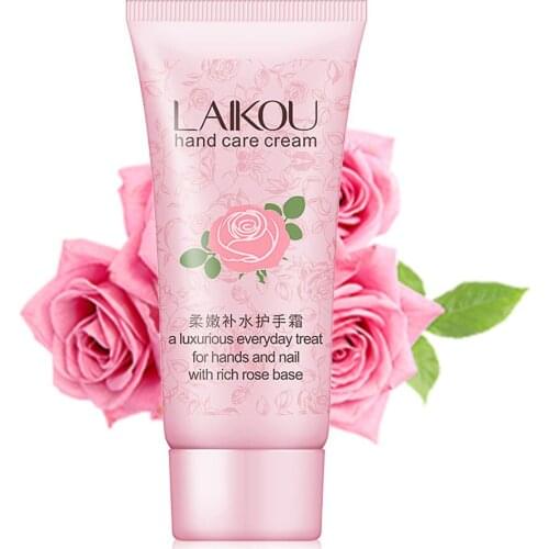 60g Rose Moisturizing Plant Extract Hand Cream Massage Lotion Repair Anti-drying Anti-cracking Moisturizing Nourishing Hand Care