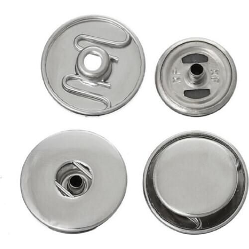 10 Sets Alloy Snap Button Jewelry Connection Base DIY Accessories Fit for 18MM Ginger Snaps Women Bracelets Necklace