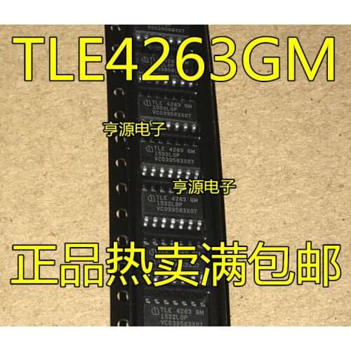 10 Pçs/lote Tle4263gm tle4263 brand new genuine hot selling quality super car chip