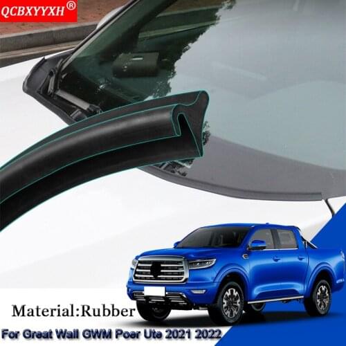 Car Seal Strip Windshied Spoiler Filler Protect Edge Weatherstrip Strip Accessories For Great Wall Cannon GWM Poer Ute 2021 2022