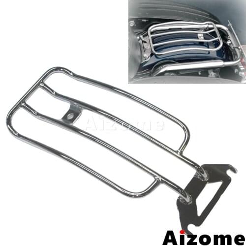 Motorcycle Luggage Rack For Harley Touring FLHT FLHTC FLHTCU Electra Glide FLTR Road Glide w/ Solo Seat 1998-2006