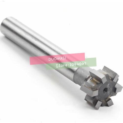 Free Delivery , 1PCS 18MM*4/5/6/8mm Welded carbide T slot milling cutter , solid carbide tipped T slot cutter
