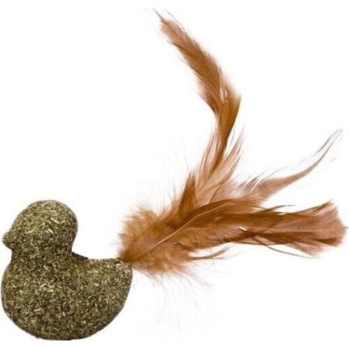 Eastland Duck Shaped Shaggy with Catnip Cat Toy 5x4,5 Cm 456970653