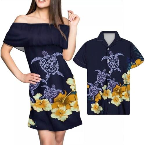 HYCOOL Off Shoulder Slash Neck Sexy Autumn Party Dress Ruffles Short Sleeve Summer Dress Women Plus Size Casual Beach Vestidos