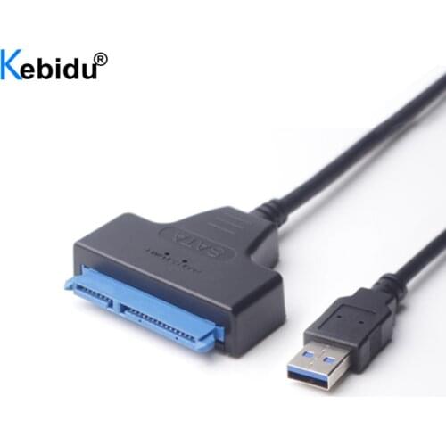USB SATA 3 Cable Sata To USB 3.0 Adapter UP To 6 Gbps Support 2.5Inch External SSD HDD Hard Drive 22 Pin Sata III A25