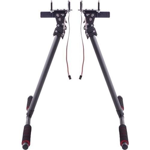 HJ-1100P Carbon Fiber Retractable Landing Gear Skid Set for S800 / S800 EVO Multicopter for 16mm 20mm 22mm 25mm Tube