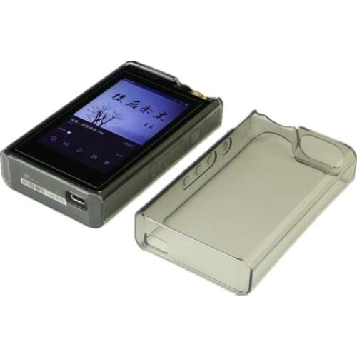 Fashion Transparent Acrylic Shell Case for Lotoo Protective Cover Paw Gold Touch Tempered Film