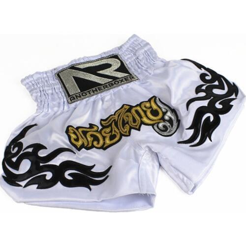Men women Boxing Pants Printing MMA Shorts Fight Grappling Short Polyester Kick Gel Boxing Muay Thai Pants Thai Boxing Shorts