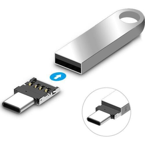 Type C OTG Converter For Xiaomi Mi A1 Galaxy S8 Plus Oneplus 5T Macbook Pro U Disk Type-C USB-C to USB 2.0 OTG Cable Adapter
