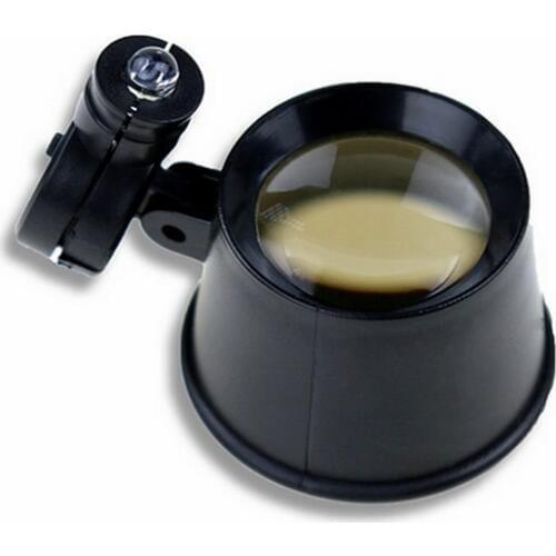 Repair Magnifying With LED Light 10x Pocket Magnifying glass Magnifer Watch