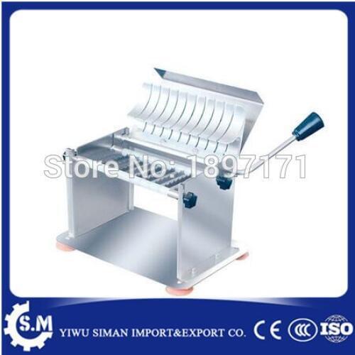 Manual sausage slicer cucumber tomato vegetable fruit slicing machine