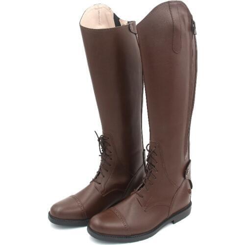 Aoud Horse Riding Boots Full Leather Leather Lining Dressage boots Equestrian Boots Unisex Customized Horse Riding Equipment