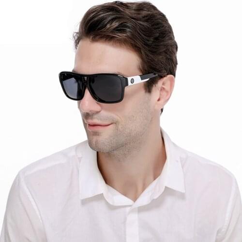 Polarized Sunglasses Men And Women Vintage Square Sun Glasses For Eyewear Summer Style UV400 High-definition Sunglasses