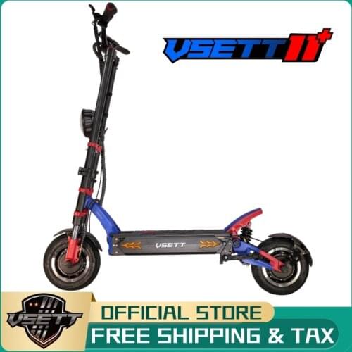 VSETT 11+ 11 Inch Off-Road Electric Scooter VSETT11+ Upgraded ZERO 11X Plus Hoverboard Double Drive 60V 3000W Dual Motor VSSET