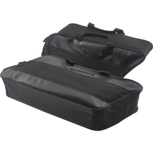 Motorcycle Waterproof Saddlebag Wall Organizer Tool Storage Case For Harley 93-13 Touring Electra Street Glide Road King Models