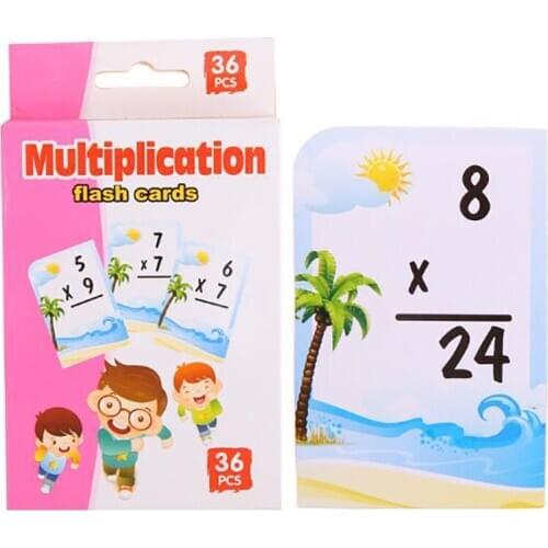 Children Learning Cards Mathematics Learning Flash Card Addition Subtraction Arithmetic Toy Montessori Materials Educational Toy