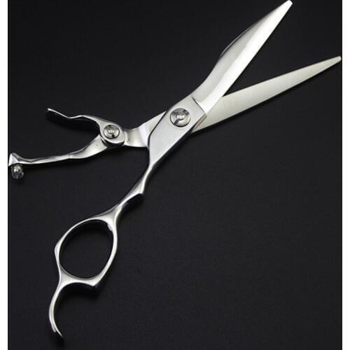 Upscale professional Japan 440c 6 '' hair scissors haircut cutting barber makas scissor thinning shears hairdressing scissors
