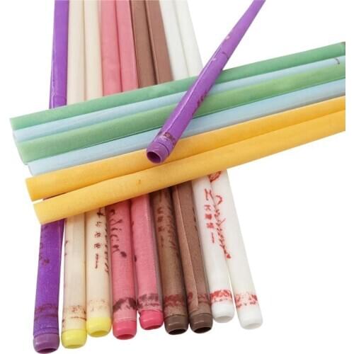 1pc Auricular Candle Therapy Aromatherapy Indian Ear Candle Beeswax Ear Therapy Straight Bell trumpet