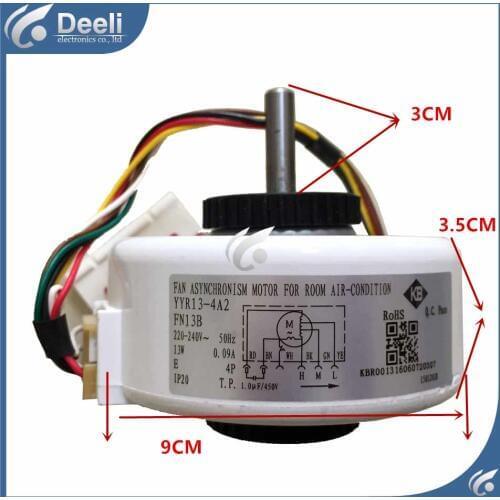 100% new good working for Air conditioner Fan motor machine motor FN13B YYR13-4B YYR13-4A2 good working