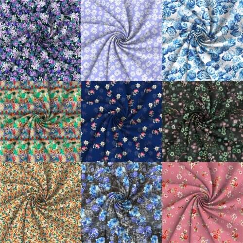 50*145cm Patchwork Abstract Patterns Bullet Textured Liverpool Fabric for Tissue Sewing Quilting Material DIY Handmade,c17728