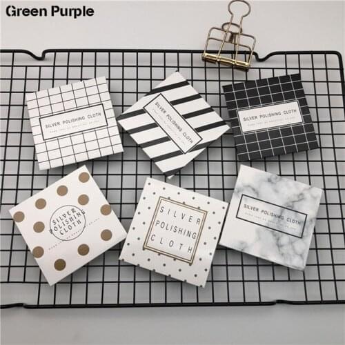 Silver Polish Cloth Anti Tarnish Tools Wipe Maintain Sterling Silver Gold Jewelry Special Polishing Clean Jewelry