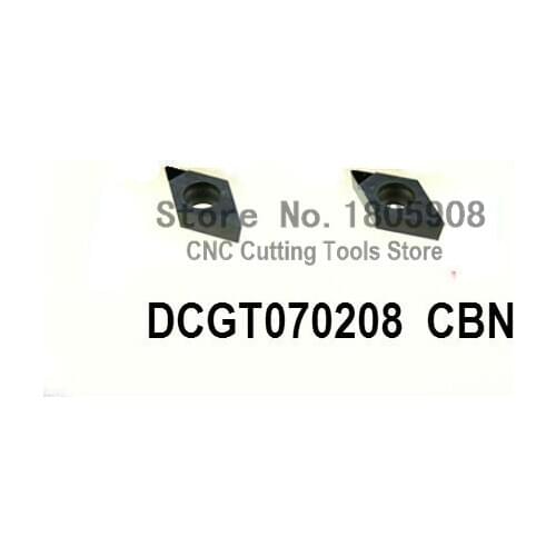 Free shipping 2PCS DCGT070208 CBN Inserts , CNC CBN Diamond insert For Lathe Tools Inserts For SDJCR/SDNCN