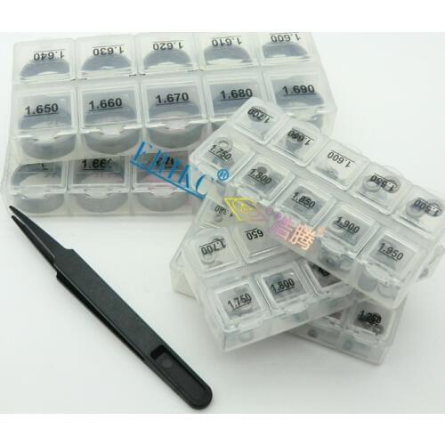 ERIKC Diesel Injector Washers Common Rail Electromagnet Spring Adjustments Shim Sets total 400 pieces