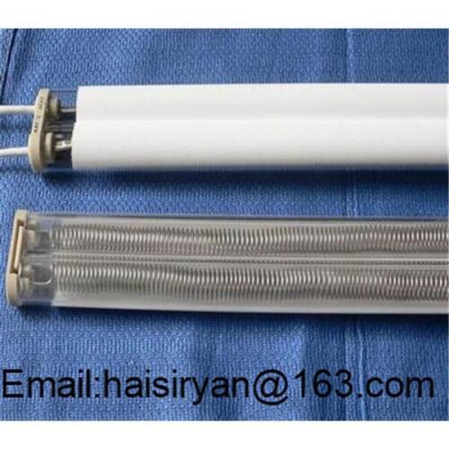 Customized 350w 500mm far Single tube Electric halogen IR quartz glass heate lamp