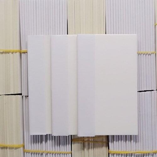 Carton scraper tool for hydrogel cover instal