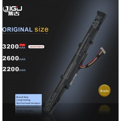JIGU 4CELLS 0B110-00360000 A41N1501 Laptop Battery For ASUS G752VW GL752JW GL752VW Serie N552V N752 For VivoBook Pro N552VW