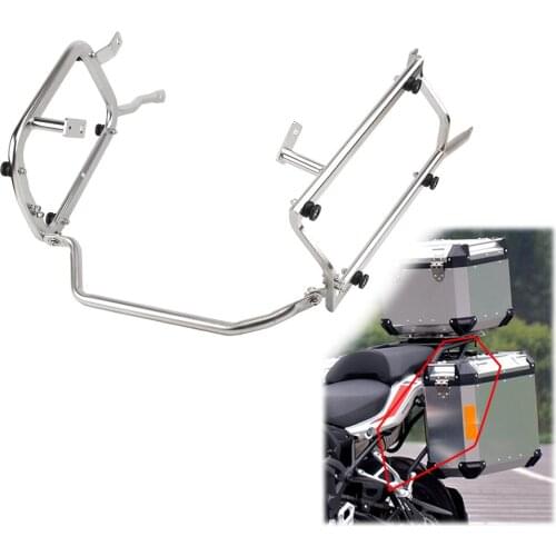 For Benali Trk502x Side Box Bracket Motorcycle 304 Stainless Steel Quick Dismantling Thickened Bracket Side Box Bracket