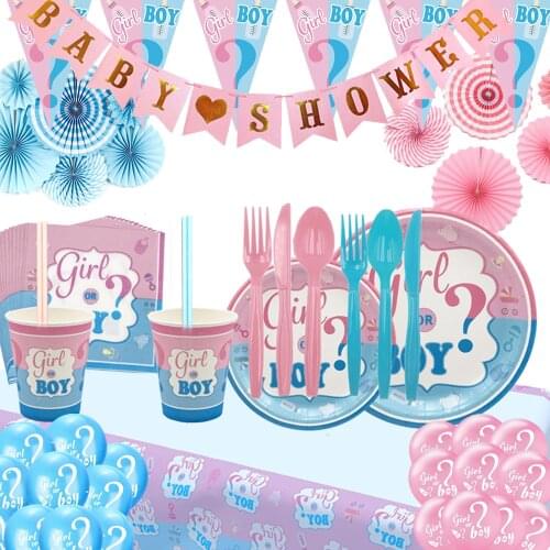 12/24pcs Gender Reveal Party Decor Boy Or Girl Mineral Water Bottle Label Sticker its a boy/girl Tag Baby Shower Party Supplies