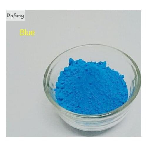 NEON Blue Color Fluorescent pigment, Phosphor Pigment Powder for Cosmetic&Painting&Printing,500g/lot Fluorescence Powder