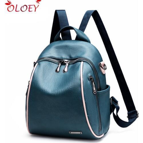 OLOEY Women's Leather Backpacks