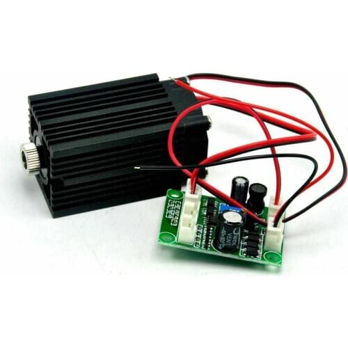 635-638nm 635nm 500mw Orange Red Laser Diode Line Module 33x33x50mm with TTL & Cooling Fan12V