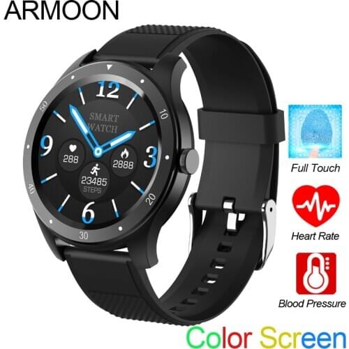 Smart Watch S6 Touch Bracelet Heart Rate Blood Pressure Fitness Tracker Color Men Women Sports Call Alarm Android IOS Round Band