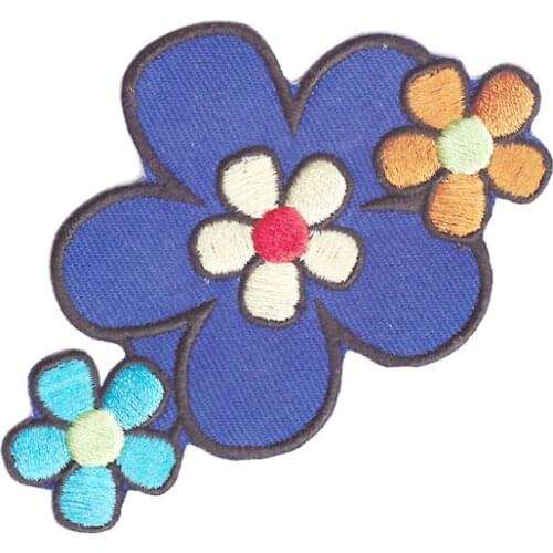 Gorgeous cartoon sunflower or clothing jacket embroidery sewing supplies DIY accessories patch clothes
