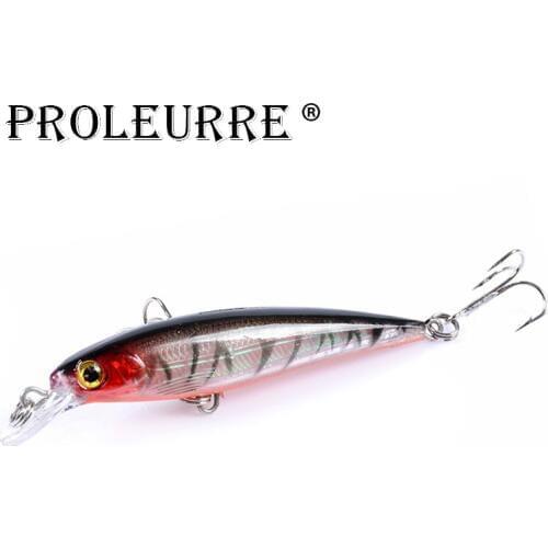 1Pcs Laser Hard Fishing Lures 9cm 7.5g Floating Minnow Jig Wobbler Lure Artificial Plastic Bait Crankbait Bass Pesca Tackle
